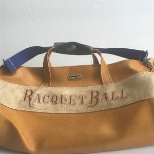 Vintage Amesia Racquet Ball bag